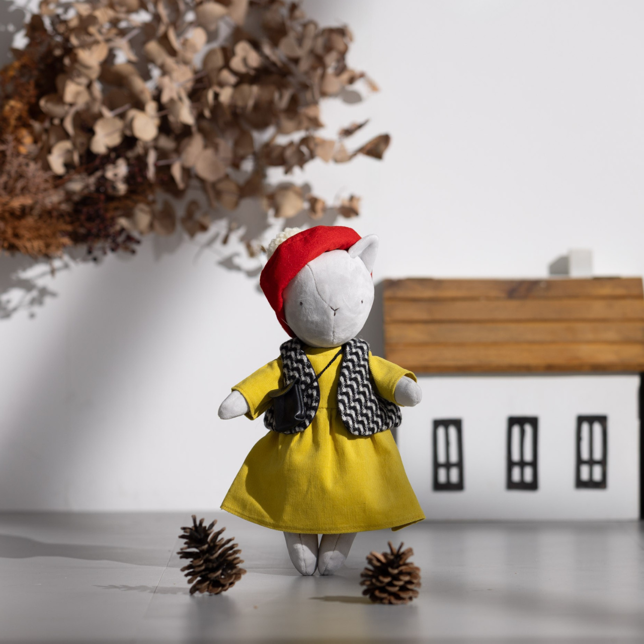 あったかくて、やさしい日のおめかしワンピース