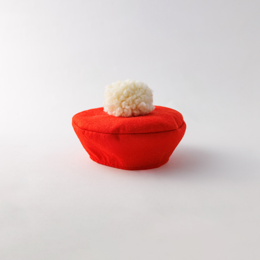 パンケーキみたいなベレー帽