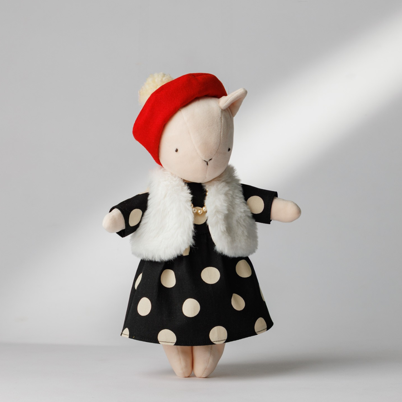 パンケーキみたいなベレー帽