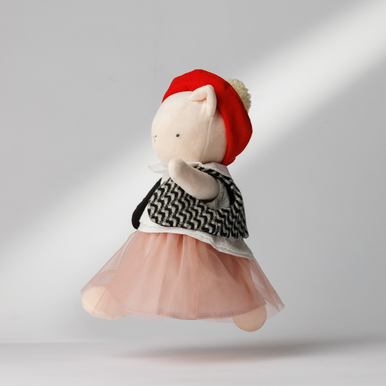 パンケーキみたいなベレー帽